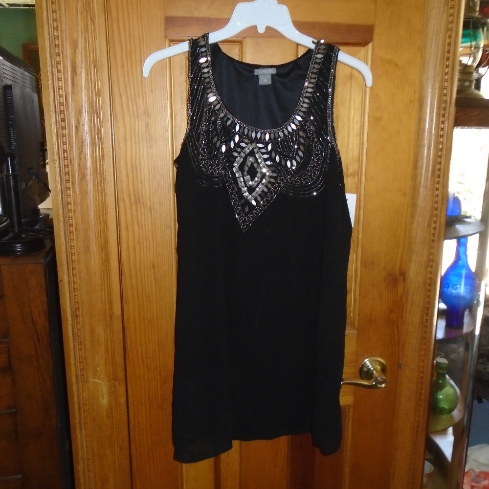 Black dress new with labels Angie medium midi